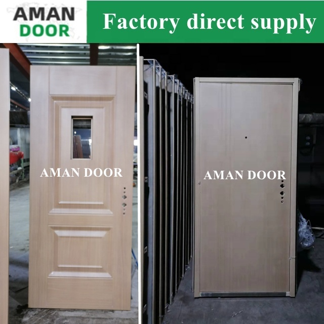 AMAN DOOR restaurant entrance door design  door jammer security