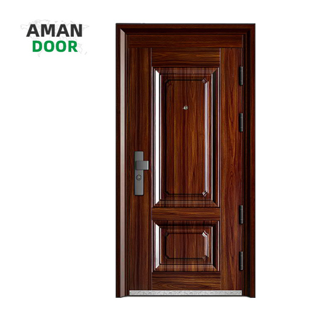 AMAN DOOR Turkey Modern Luxury Design Smart Lock Entrance Entry Front Armored Security Steel Doors