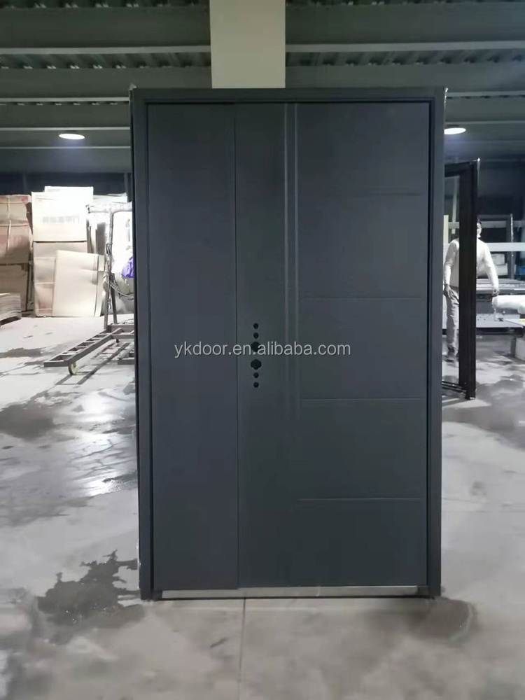 Exterior Design Security Double Design Luxury Entrance Bulletproof Steel Security Door