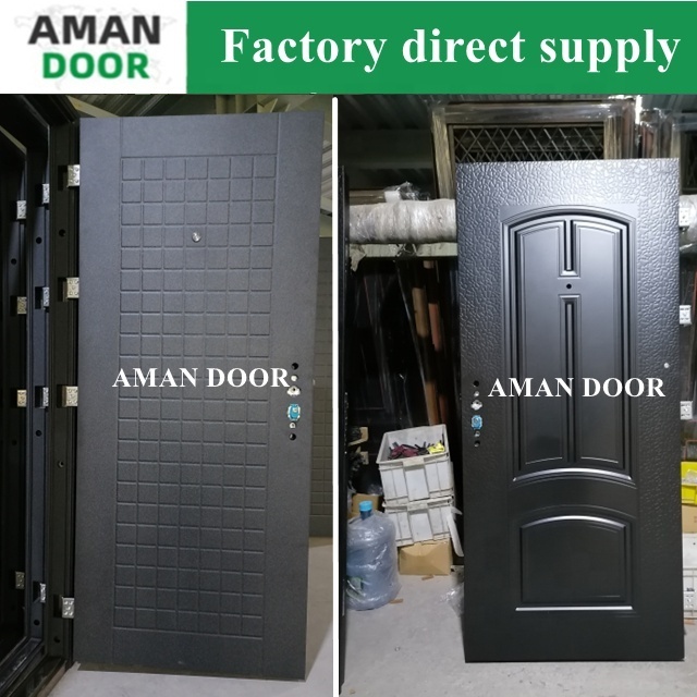 AMAN DOOR french doors teak wood main steel security door designs exterior