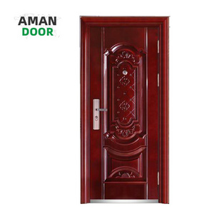 AMAN DOOR apartment flat teak wood main door designs exterior accordion doors