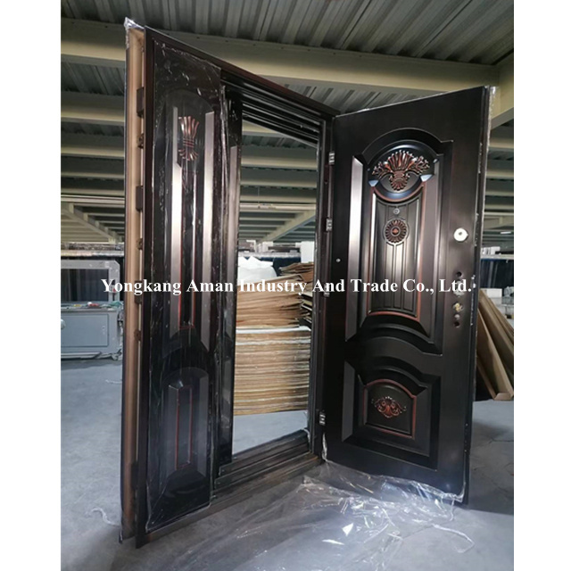 AMAN DOOR wholesale steel security door mats tower bolt safety security square door bolt lock