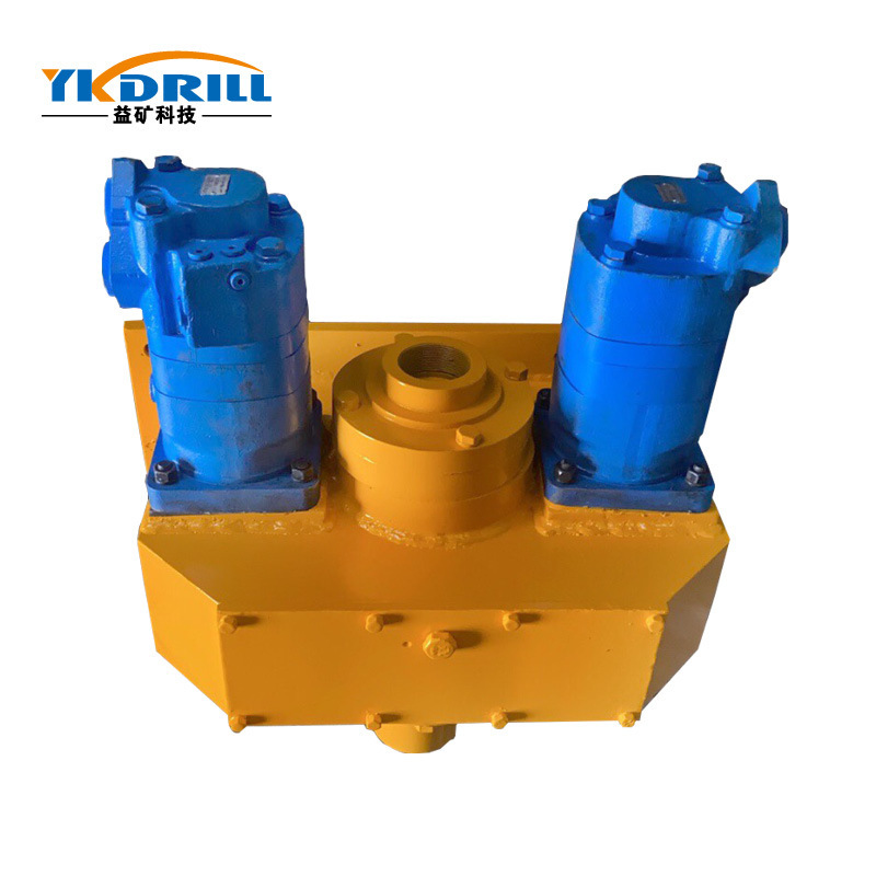 200 meters Hydraulic Drilling rig power head DTH rig Power Head rotary head for drilling rig