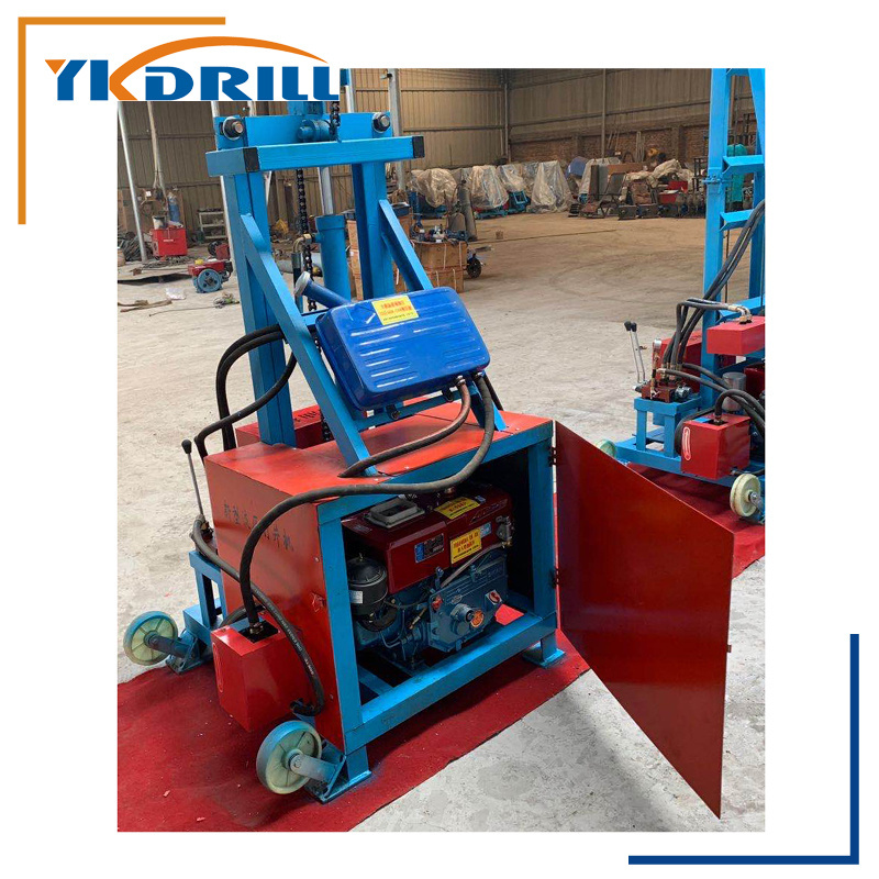 mini water well drilling rig for home use with best price and high quality