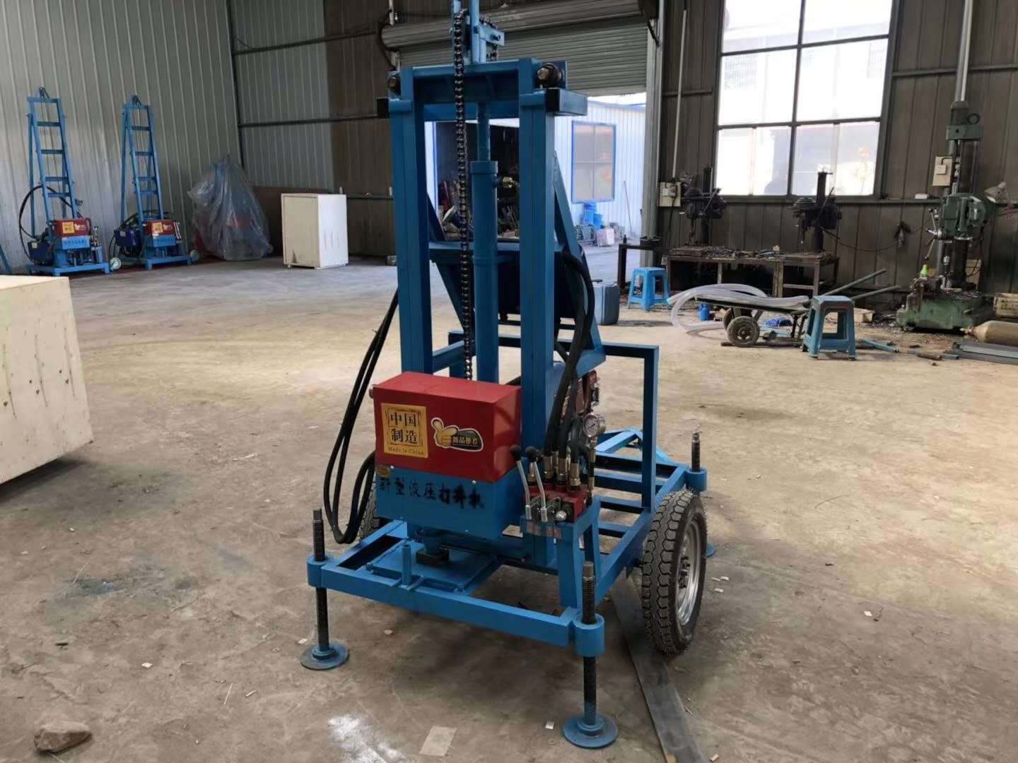 mini water well drilling rig for home use with best price and high quality