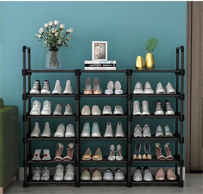 Large Organizer Storage Shelf Free Standing Bedroom Entryway Multifunctional Shoe Rack