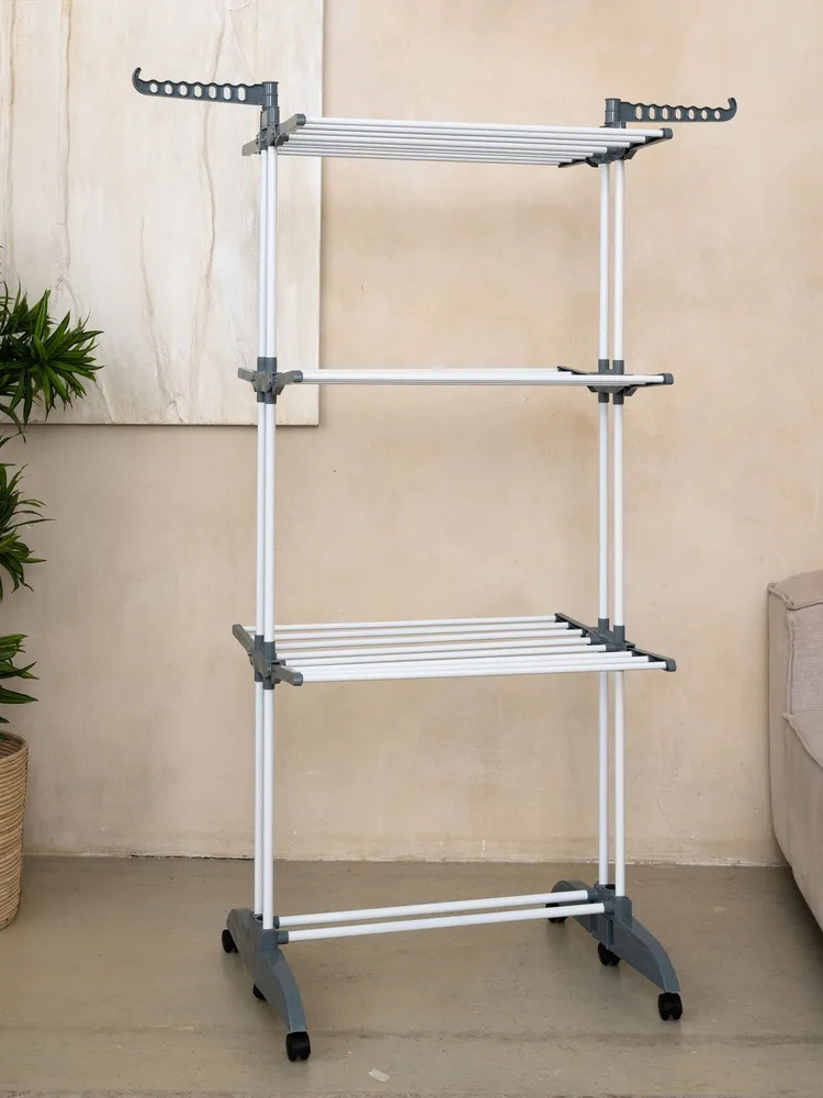 New Design Airer Foot Foldable Heavy Duty Indoor And Outdoor clothing organizer shelves and racks