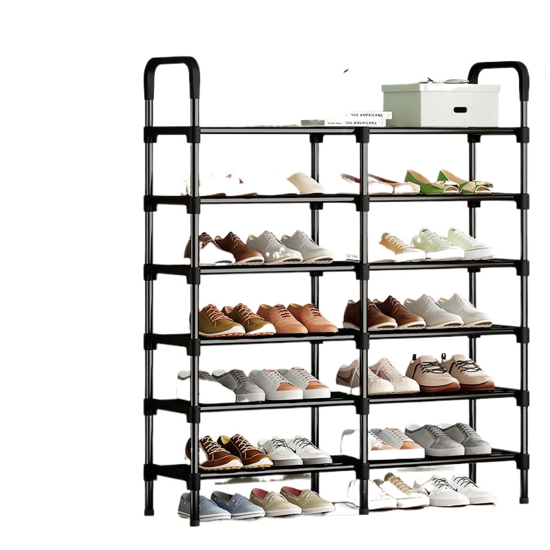 Shoe Organizer Under Bed Adjustable Shoes Storage Containers Rack For Entryway Metal