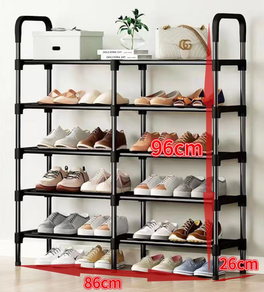 Multilayer shoe rack organizer for shoes and boots Durable metal organizer for wardrobe storage for the bedroom garage