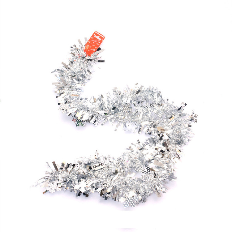 2023 New Arrival OEM Various Colors and Length Halloween Holiday Christmas Tinsel Garland