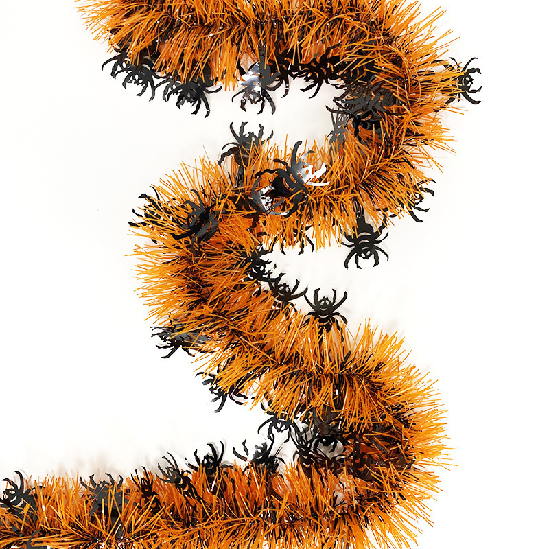 2023 New Arrival OEM Various Colors and Length Halloween Holiday Christmas Tinsel Garland