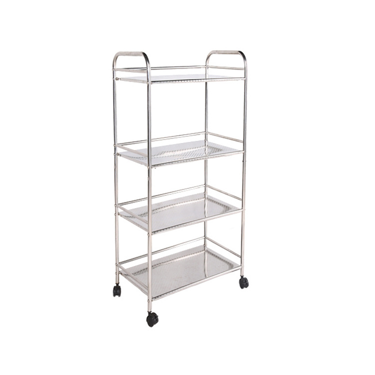 stainless steel racking shelving home kitchen mobile shelving