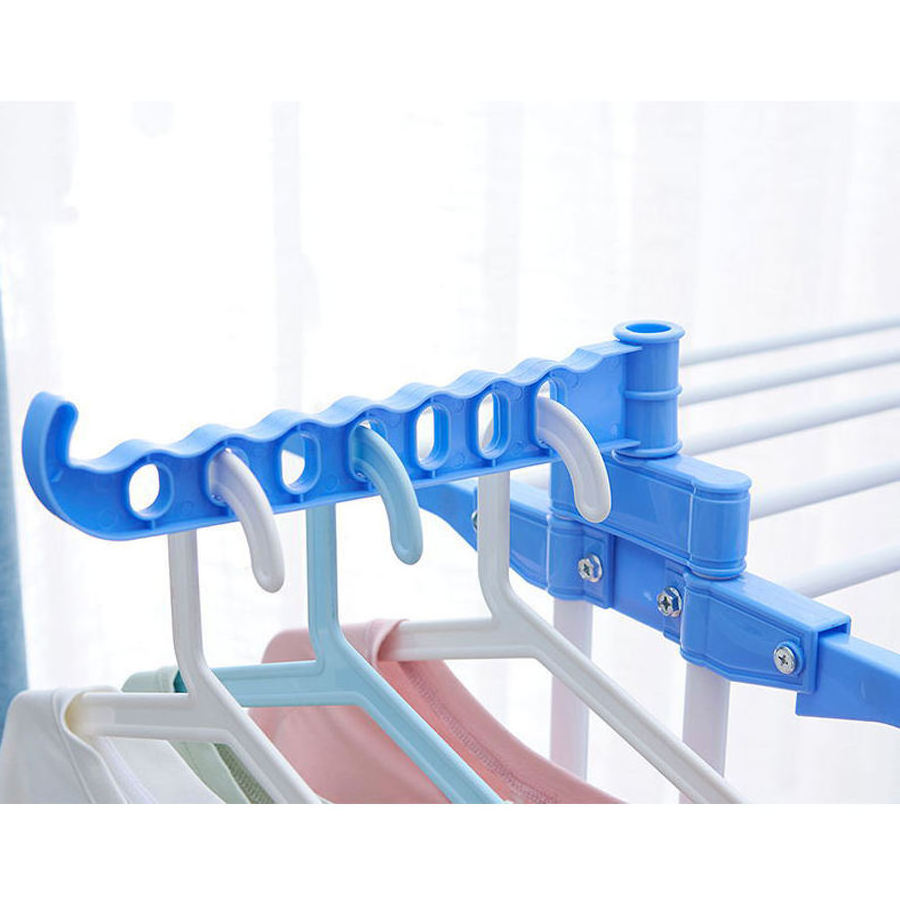 Folding Clothing Garment Airer Dryer Rack 3 tier extendable garment rack