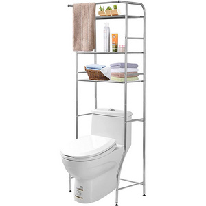 Over The Toilet Storage Rack Durable Stainless Steel Space Saver Organizer Shelf