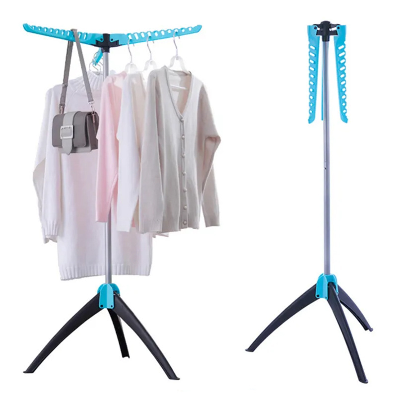 Foldable stand type Tripod Drying Rack