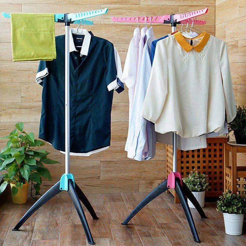 Foldable stand type Tripod Drying Rack