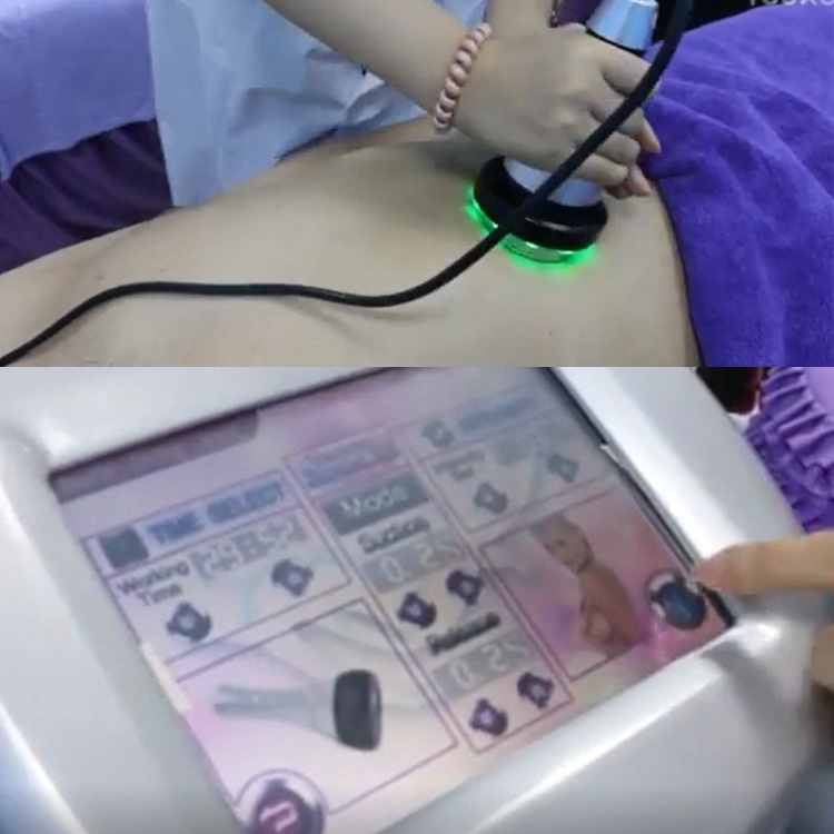 Professional Vacuum Slimming Anti Cellulite Machine 80K Cavitation Device Multifunctional Face Body Use Beauty Machine