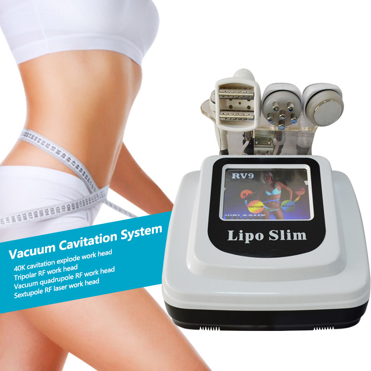 Beauty Cavitation Machine 4 In 1 80k Ultrasonic Cavitation Rf Body Slimming Device 40k Cavitation Machine 4 In 1 Cavitat