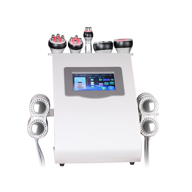 6 In 1 Face Lifting Body Slimming Kim 8 System Vacuum Rf Lipo Laser 80k Ultrasonic Cavitation Machine