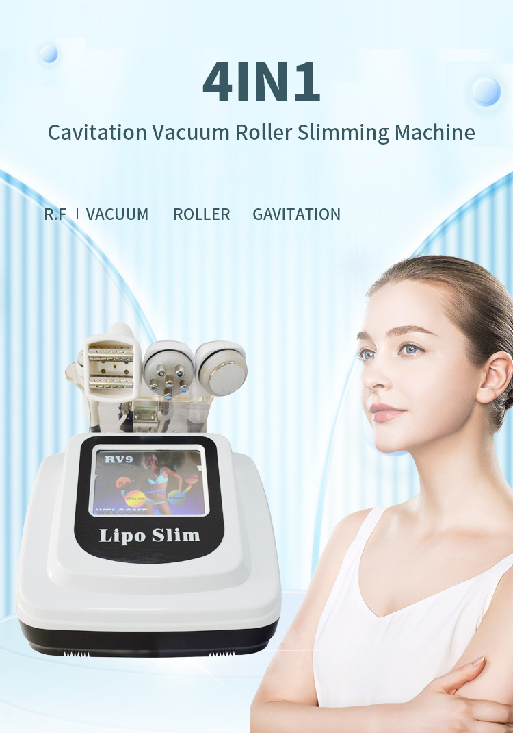 Beauty Cavitation Machine 4 In 1 80k Ultrasonic Cavitation Rf Body Slimming Device 40k Cavitation Machine 4 In 1 Cavitat