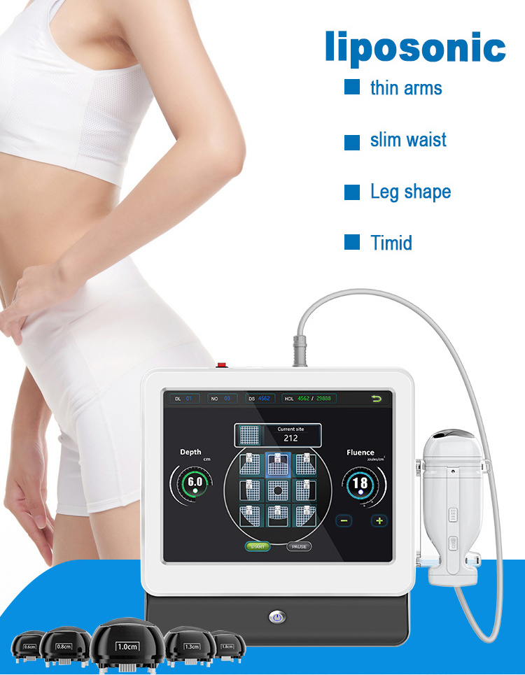 2023 Liposonic Device Slimming Liposonixed Portable Liposonixs Hifu Body Slimming Machine