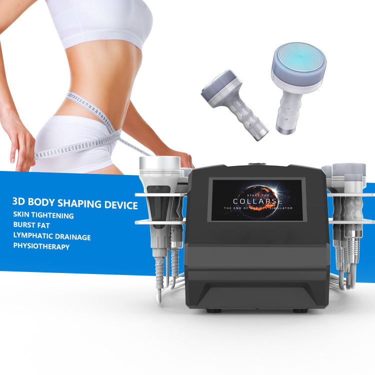 40k Cavitation Machine 9 In 1 Cavitation Ultrasonic Body Slimming Machine 6 In 1  Machine Body Contouring