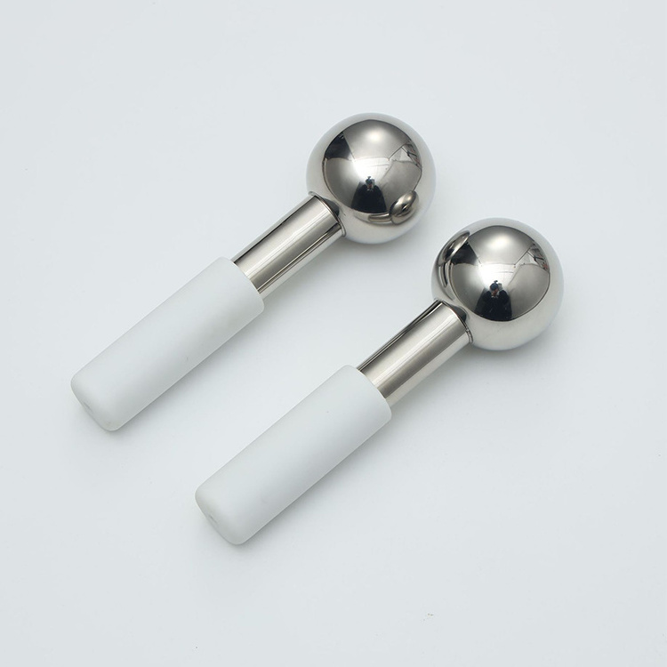 AME310 Cold Facial Massage Stainless Steel Ice Globes Wholesale For Facials Face With Anti-Freeze Li