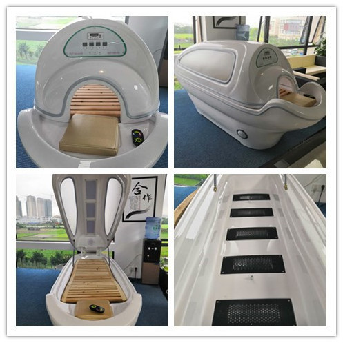 Far Infrared Light Therapy Sauna Spa Capsule Pod for Weight Loss and Detox.