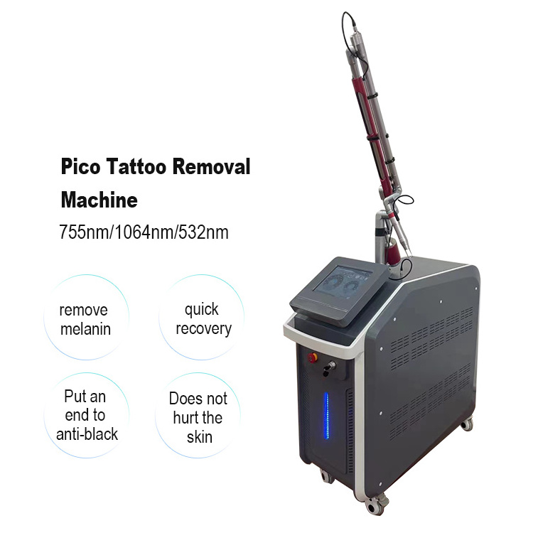 Multifunctional Picosecond Diode Laser Tattoo Remvoal Machine Scar Skin Warts Removal Co2 Fractional Laser Machine