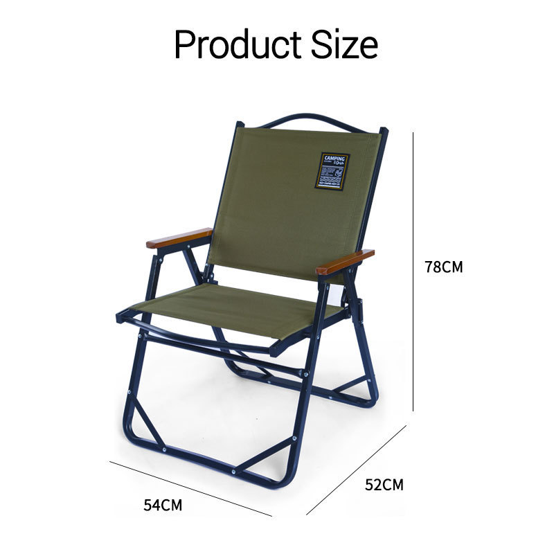 Enjoy Outdoor Camping kursi lipat Folding Beach Chair Recliner luxury Custom Color Camp Chair