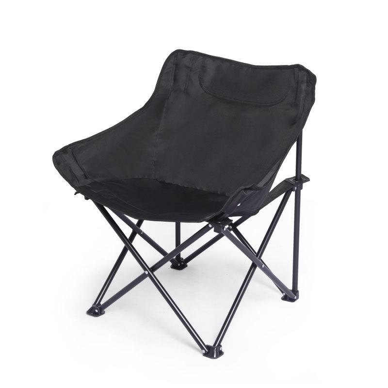 Customized Frame Logo Style Camping Chair Zero gravity Metal Folding Moon Simple Metal Beach Chair