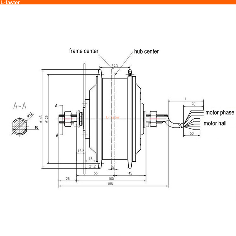 250w 48v ebike 36v Fat tire bicicleta electr DIY electric bicycle kit hub motor conversion kit