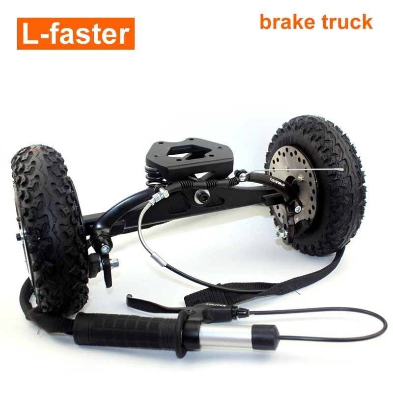 L-faster Offroad board electric mountain board Brake System Mountainboarding Skateboard Spring Trucks