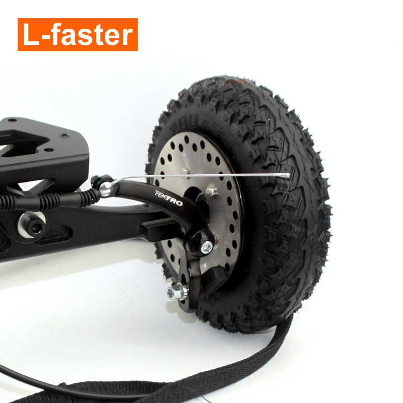 L-faster Offroad board electric mountain board Brake System Mountainboarding Skateboard Spring Trucks