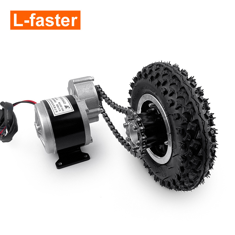 L-faster 24V Dual Drive Joystick Controller 350W Electric Dolly Cart Lightweight Transport Wheelchair Conversion Kit