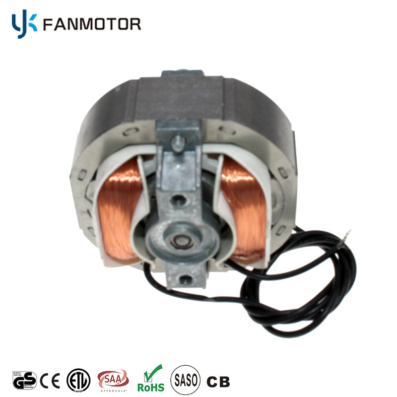 220 volt ac double shaft electric motor for exhaust fan and small shade pole motor china yj5810 yj58 10