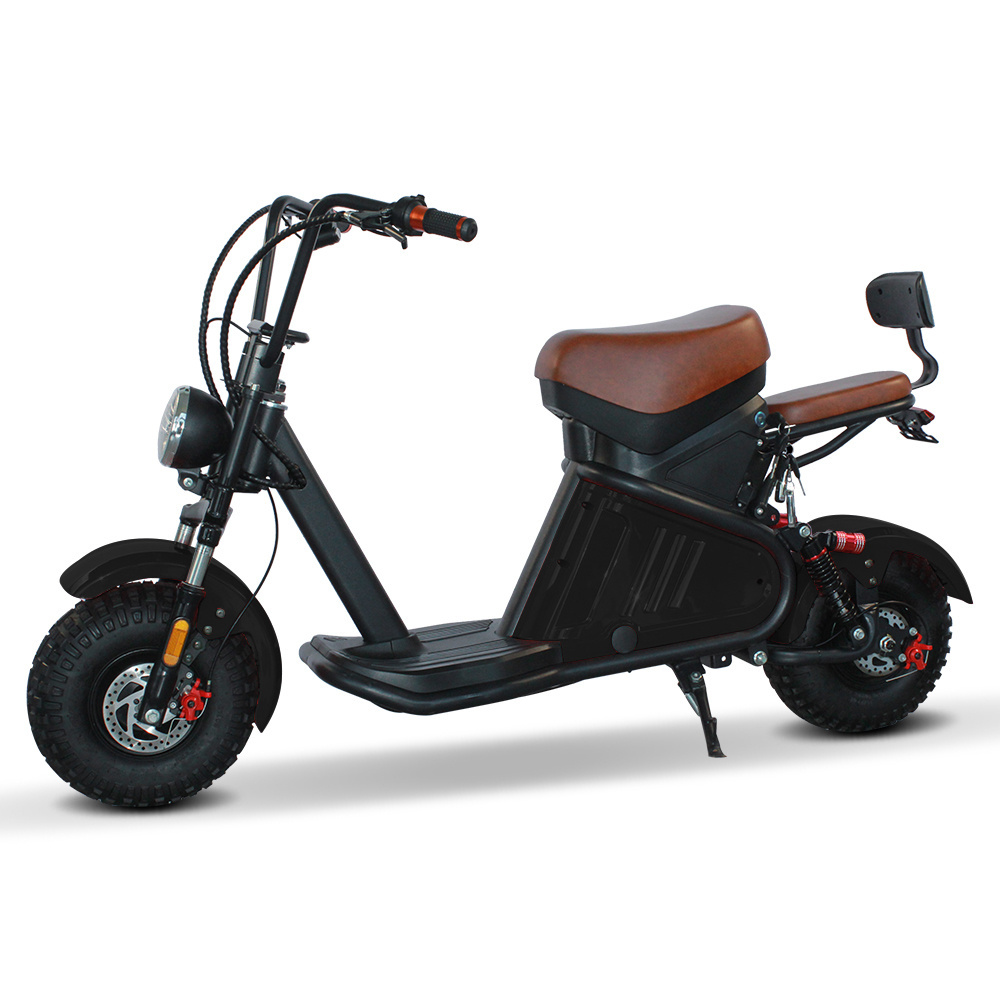 New model two person cheap small 2 wheels 48V 800w mini new electric scooter citycoco e bike