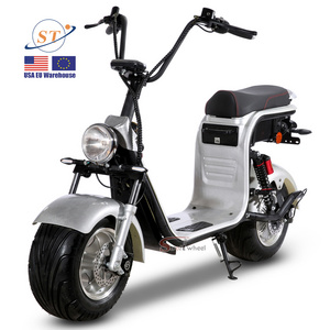 High Speed China Factory Electric Scooter Citycoco 10 inch 1500w 60v motorcycles electric scooter Citycoco