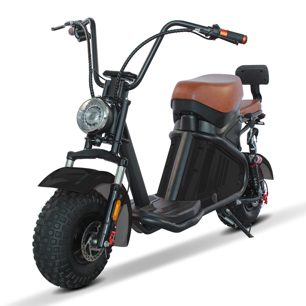 New model two person cheap small 2 wheels 48V 800w mini new electric scooter citycoco e bike