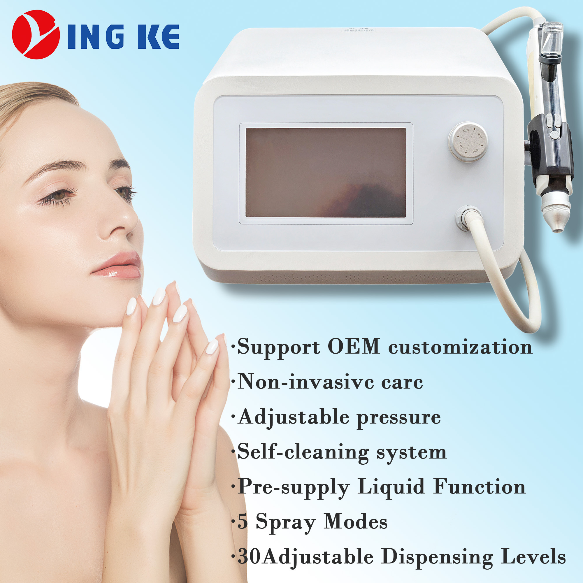 Prp Mesotherapy Injection Gun 330kpa OEM Prp Injection Gun Mesotherapy Gun