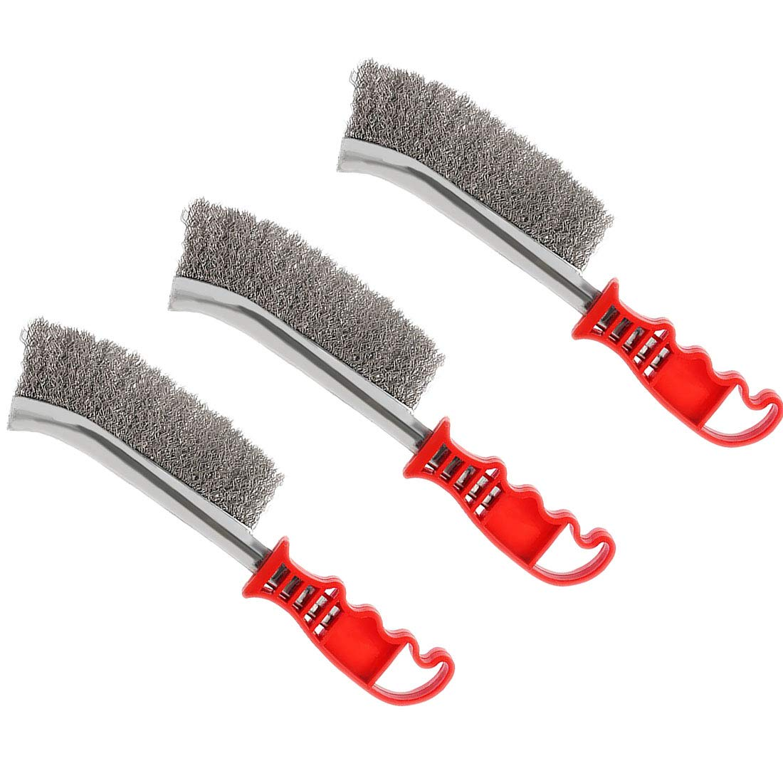 Stainless steel polishing cleaning supplies wire brush brass knife brush