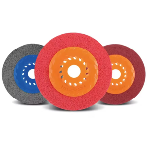 Non-woven wheel stainless steel grinding buffing disc polishing wheels