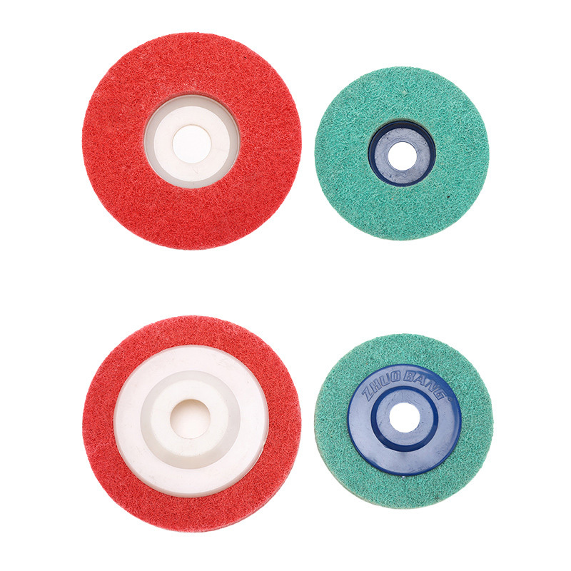 Non-woven wheel stainless steel grinding buffing disc polishing wheels