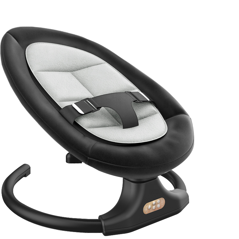 Electric baby bouncer baby rocking chair automatic cradle swing with comfortable seat bluetooth remote control