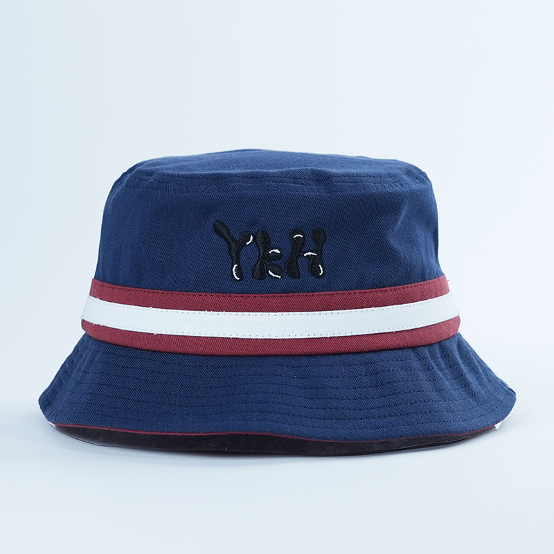 Custom Waterproof Printed Bucket Hats With Pocket Wholesale Polyester Bucket Hat