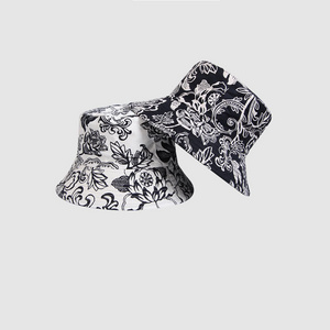 New Designer Fashion Unisex Reversible Fisherman Caps Logo Custom Sublimation Printed Bucket Hats