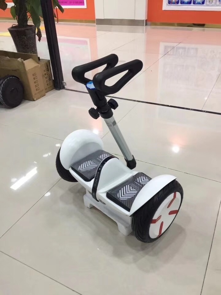 36V long handle Fashionable MINI cheap 2 wheel 10 inch electric  self balancing scooter balance scooter hoverboard with handle