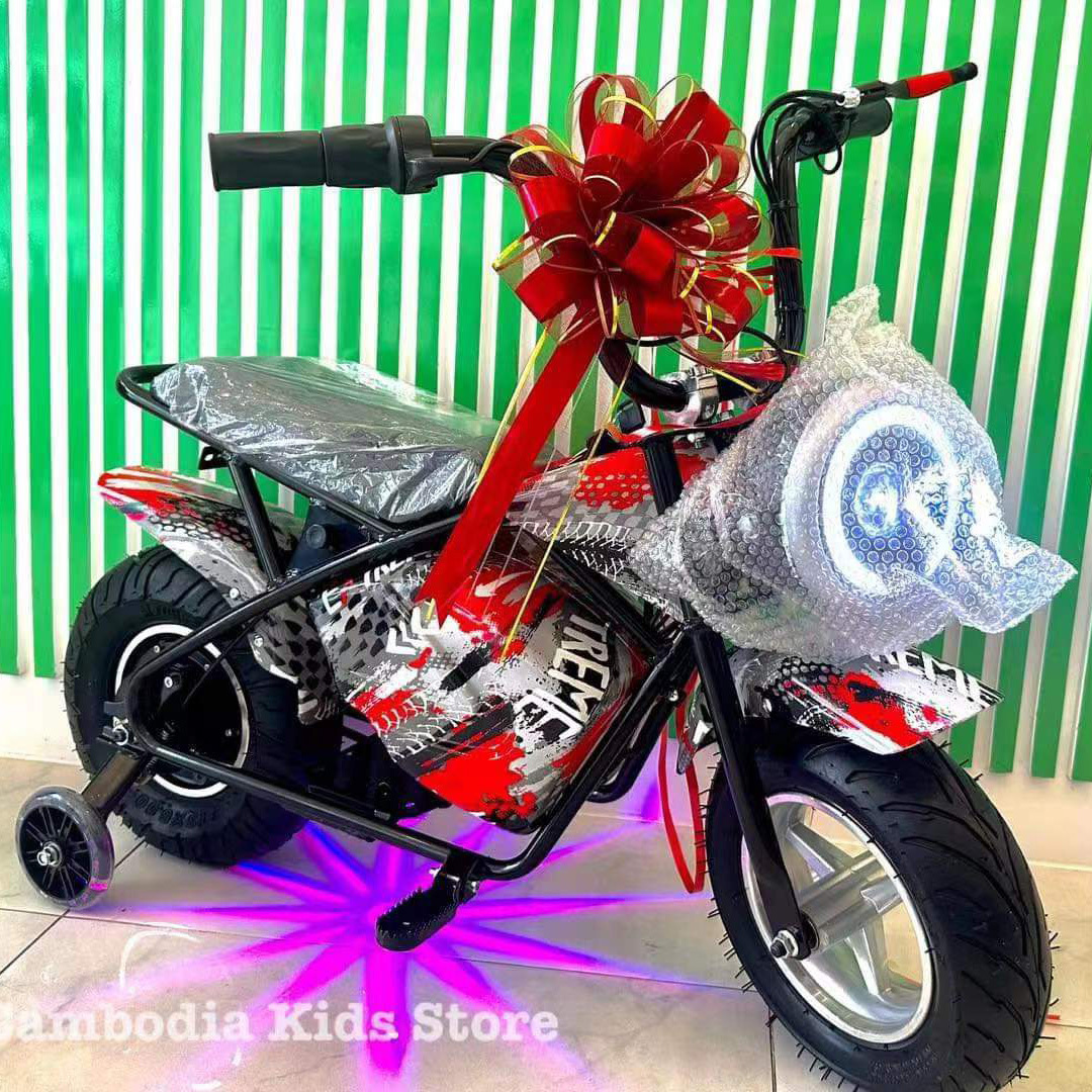 China professional manufacture 2 wheels kids electric motorcycle 36V 350W motormini electric motorcycle for kids