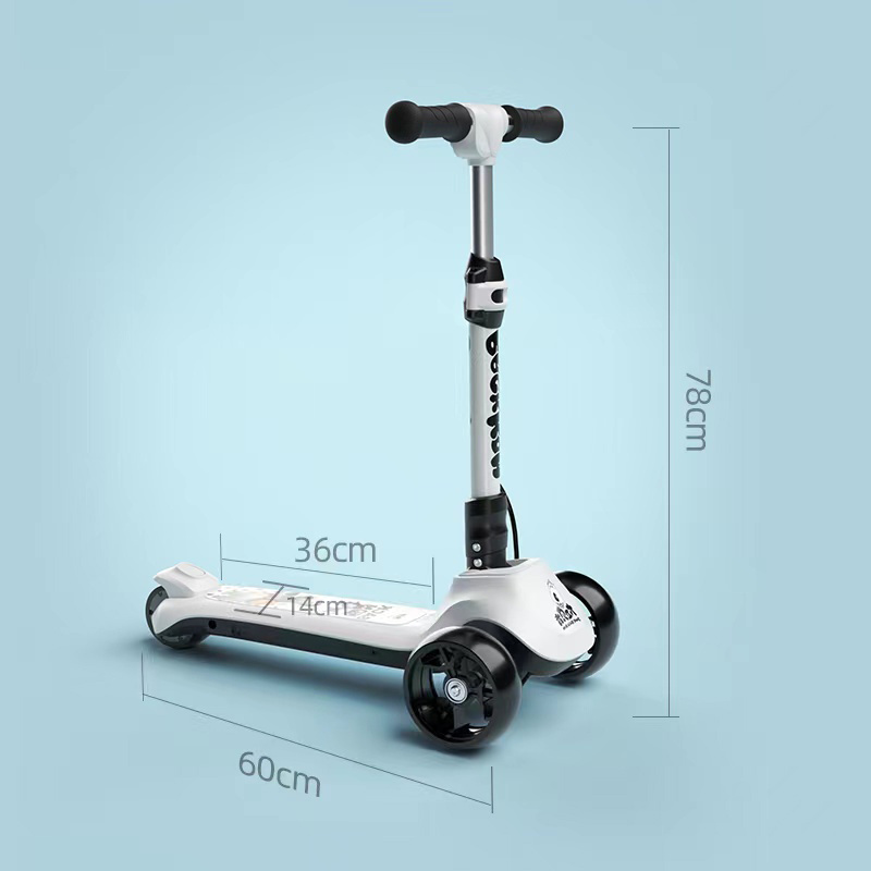 Warehouse Wholesale Kids' Scooters Bike Electric Scooter 3 Wheel Kids Kick Scooter USA Children Aluminum Alloy A3 24V 130W 8km/h