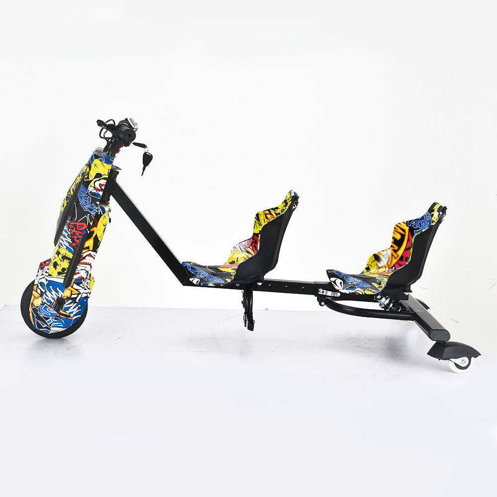 Wholesale 3 Mini drift trike bike for sale Three Wheeldrift trike set Children electric drift trike two seaters